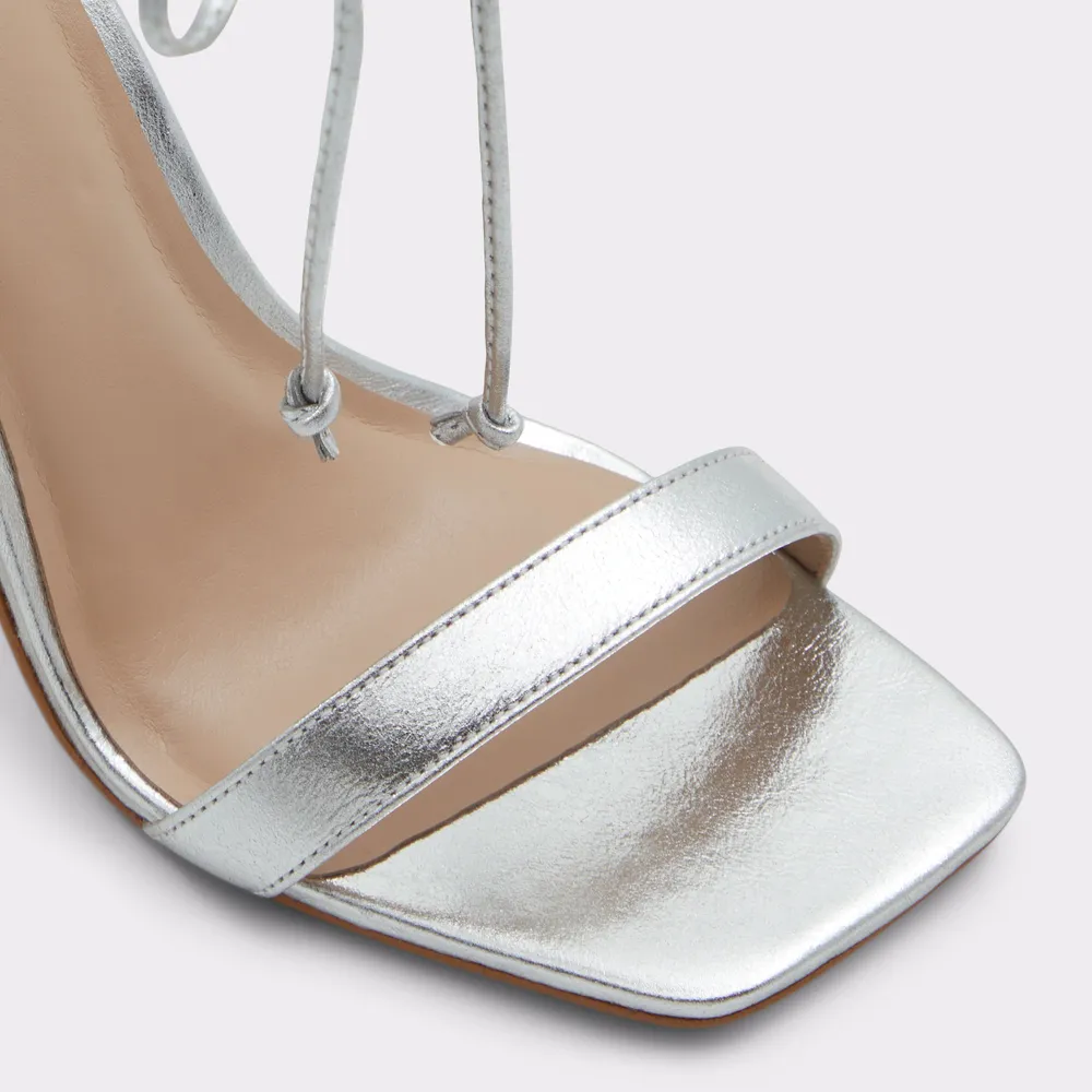 Fourteenth Silver Women's Heeled sandals | ALDO US
