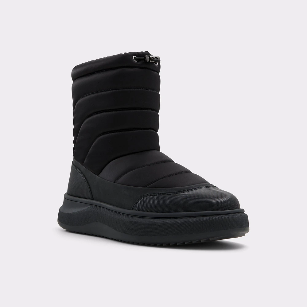 Fucino Black Textile Quilting Men's Chelsea Boots | ALDO Canada