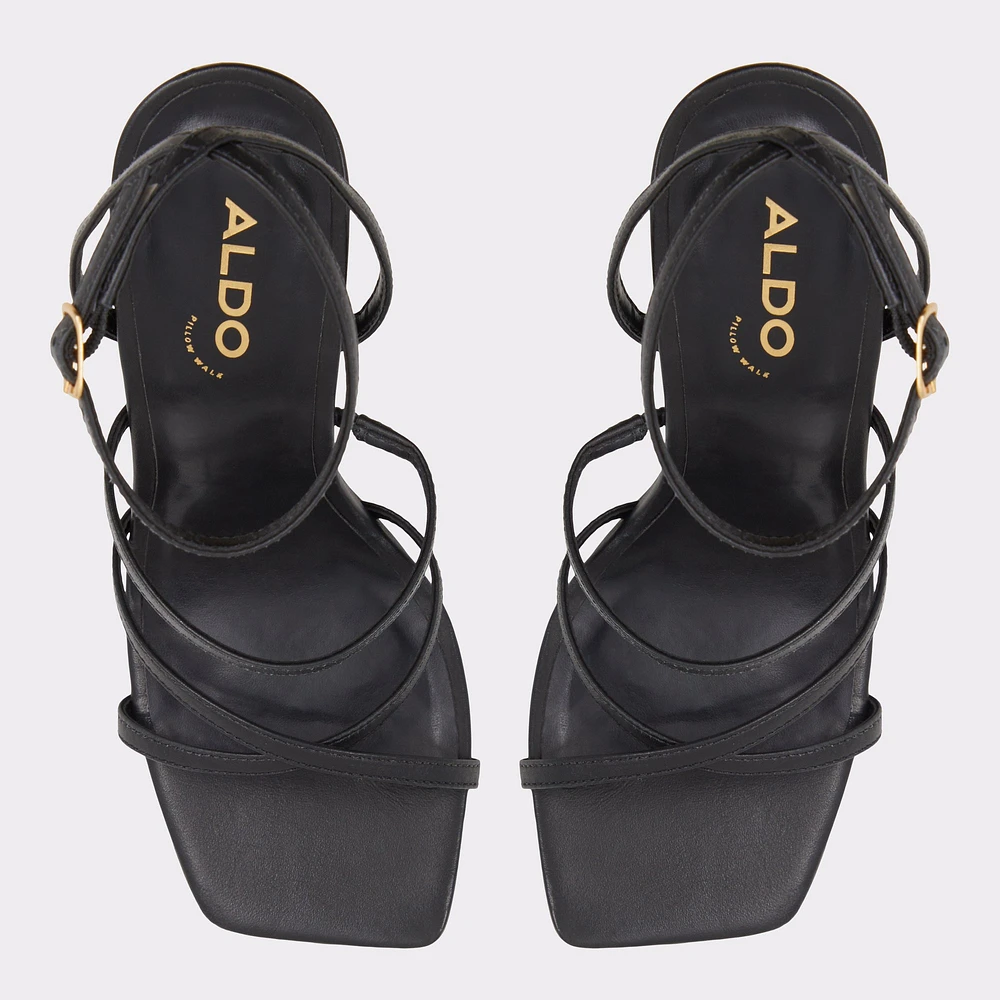 Galoi Black Women's Strappy sandals | ALDO Canada