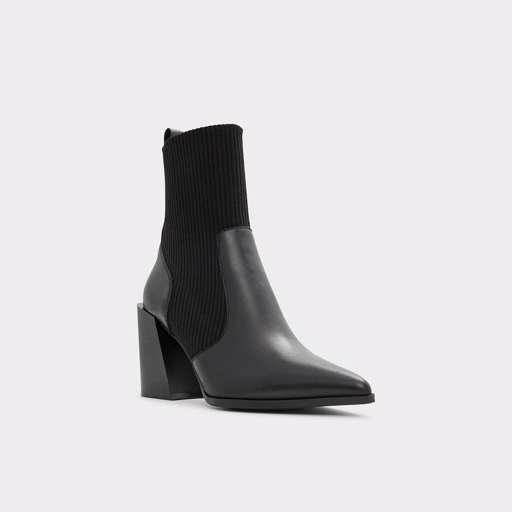 Ganina Noir Femmes Bottes chaussettes | ALDO Canada