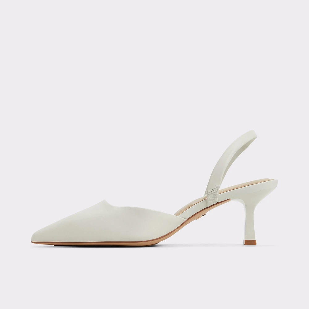 Gavedessi Open White Women's Kitten Heels | ALDO Canada