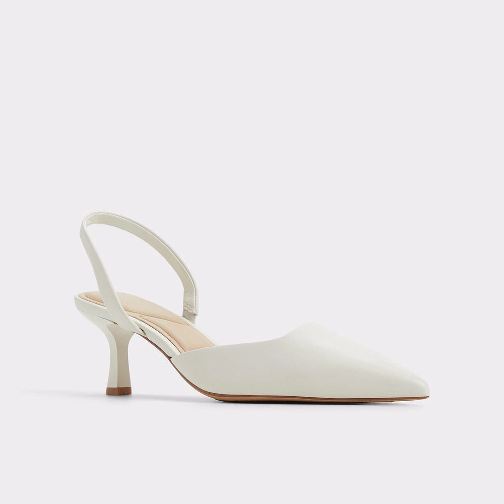 Gavedessi Open White Women's Kitten Heels | ALDO Canada