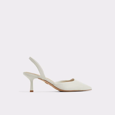 Gavedessi Open White Women's Kitten Heels | ALDO Canada