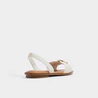 Goassi White/Bone Women's Flat Sandals | ALDO Canada