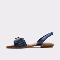 Goassi Navy Women's Flat Sandals | ALDO Canada