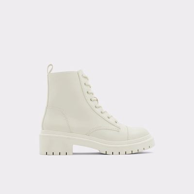 Goer Other White Women's Combat boots | ALDO US