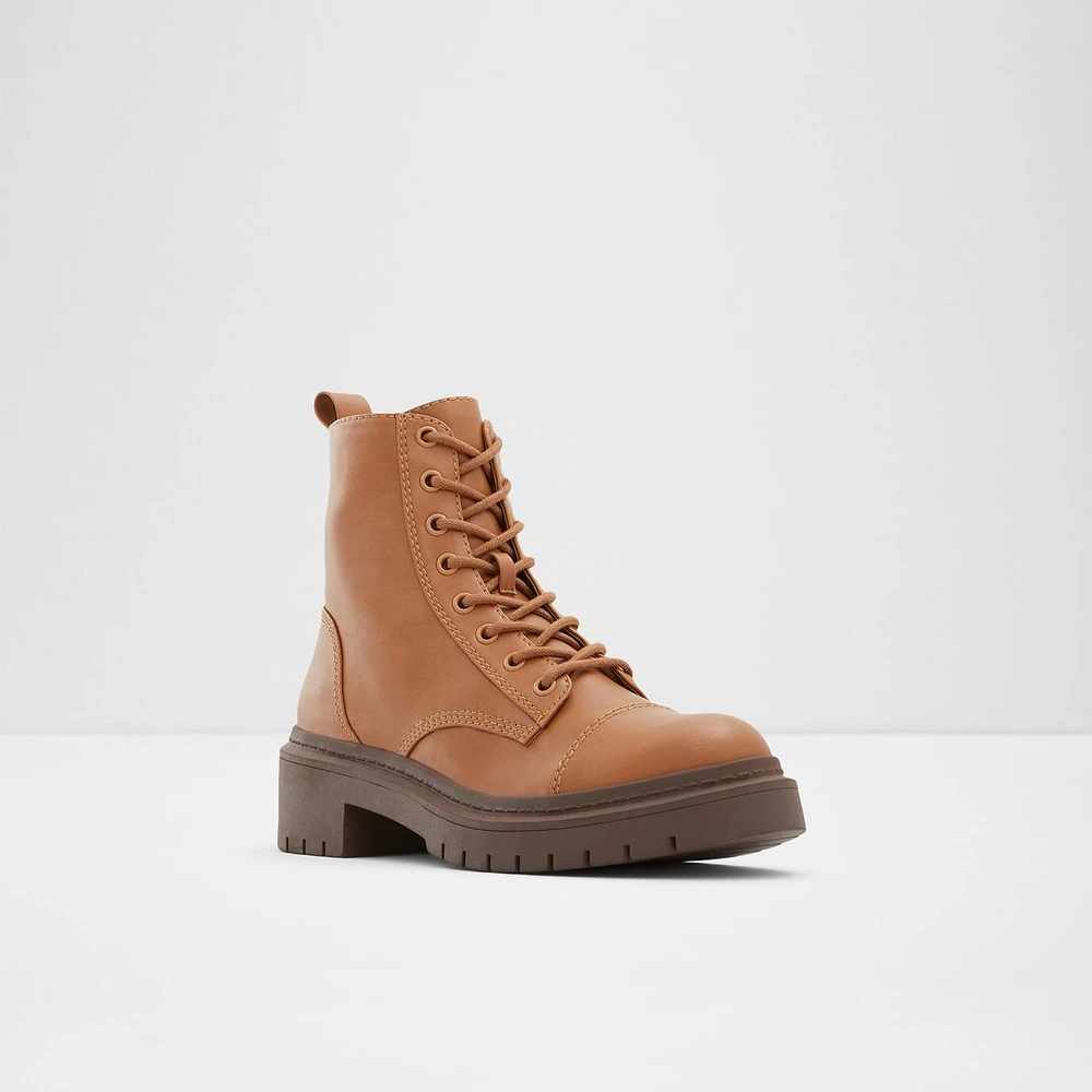 Goer Cognac Femmes Bottes de combat | ALDO Canada