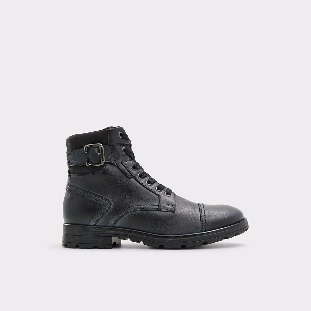 Granger Black Men's Lace-Up Boots | ALDO Canada