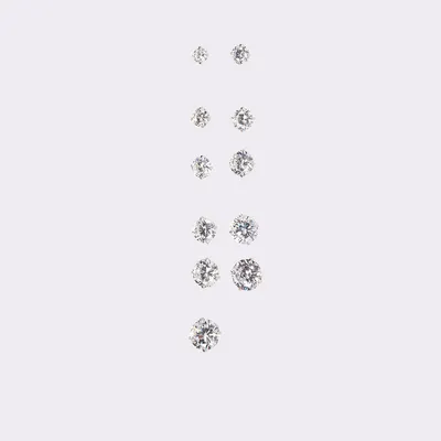 Grelillan Silver/Clear Multi Women's Earrings | ALDO Canada