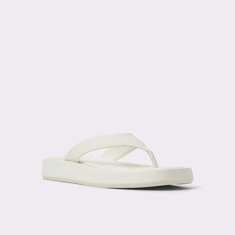 Grettle Blanc/Oss Femmes Sandales tongs | ALDO Canada