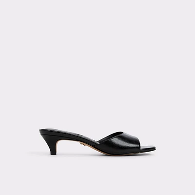 Haeden Black Women's Heeled mules | ALDO Canada