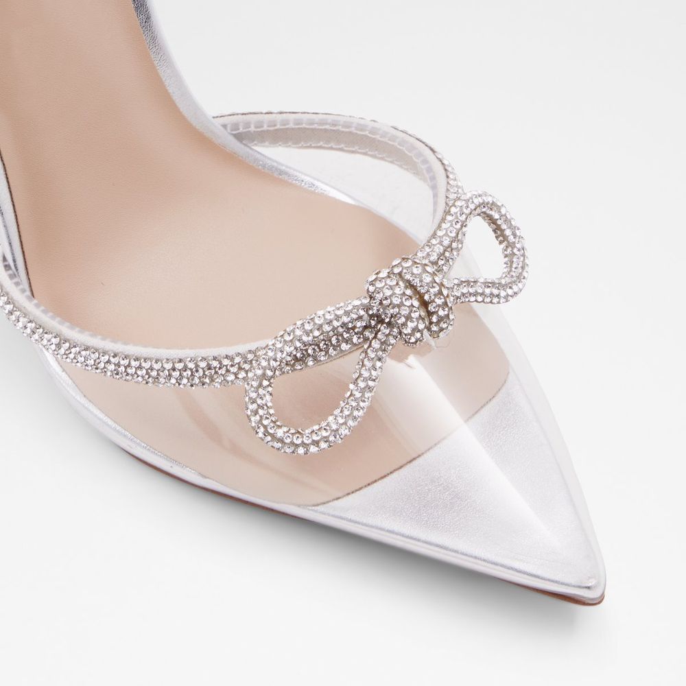 Halalia Silver Women's Strappy Heels | ALDO US