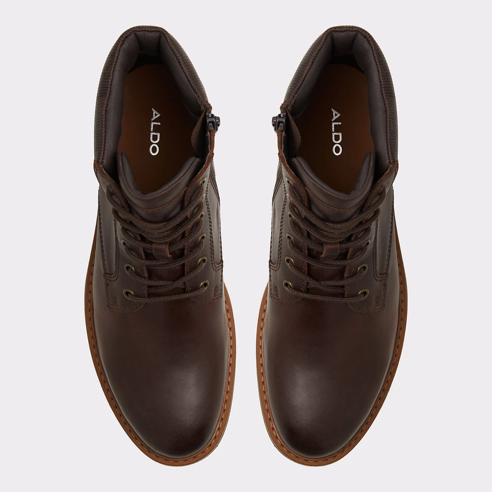 Halard Marron Foncé Hommes Bottes a lacets | ALDO Canada