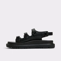 Halendar Noir Femmes Sandales a assise plantaire | ALDO Canada