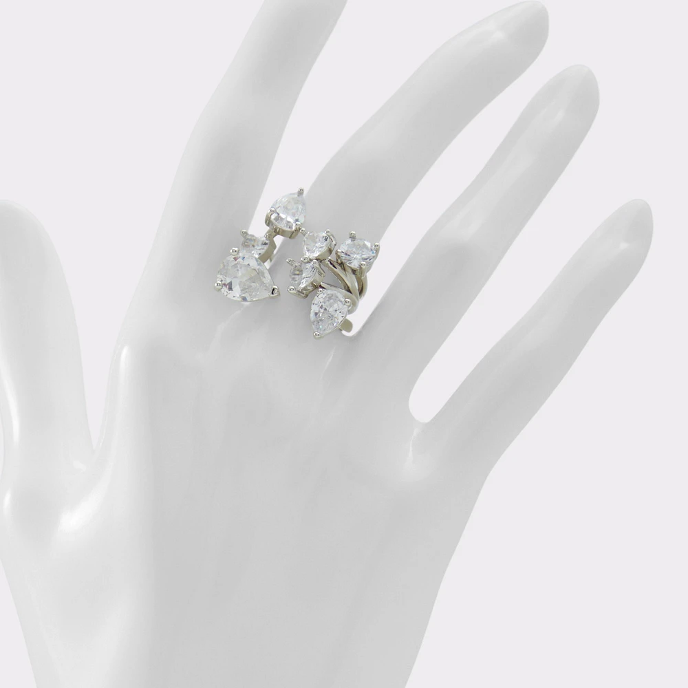 Halobandra Silver/Clear Multi Women's Rings | ALDO Canada