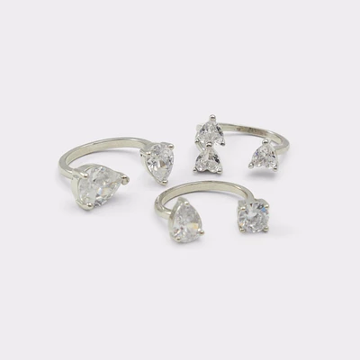 Halobandra Silver/Clear Multi Women's Rings | ALDO Canada