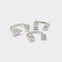 Halobandra Silver/Clear Multi Women's Rings | ALDO Canada