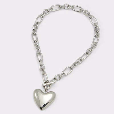 Heartchain Silver/Clear Multi Women's Necklaces | ALDO Canada