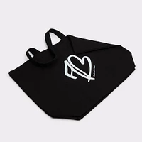 Made With Heart Tote Black/White  Tote & Satchel bags | ALDO Canada