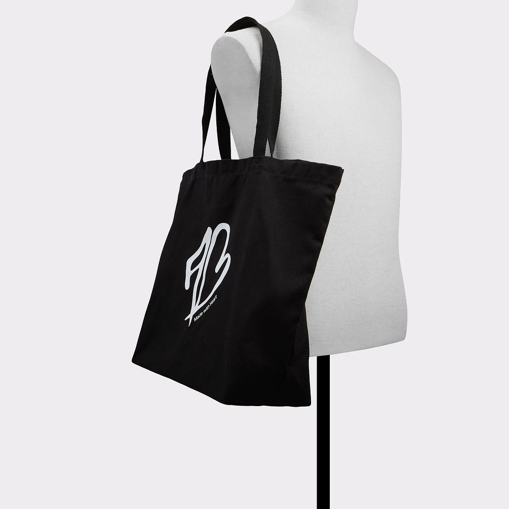 Made With Heart Tote Black/White  Tote & Satchel bags | ALDO Canada