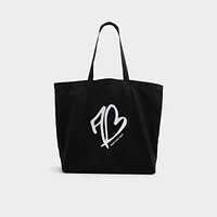 Made With Heart Tote Black/White  Tote & Satchel bags | ALDO Canada