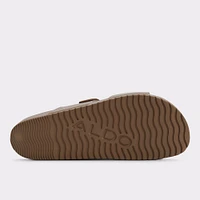 Hideo Light Brown Men's Slides | ALDO Canada