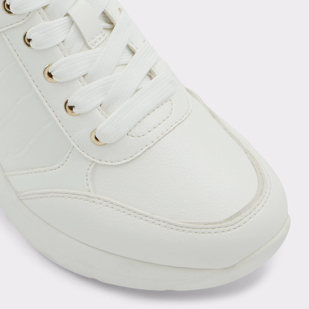 Iconistep White Overflow Women's Platform and Wedge Sneakers | ALDO Canada