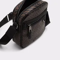 Iike Brown Synthetic Mixed Material Men's Bags & Wallets | ALDO US