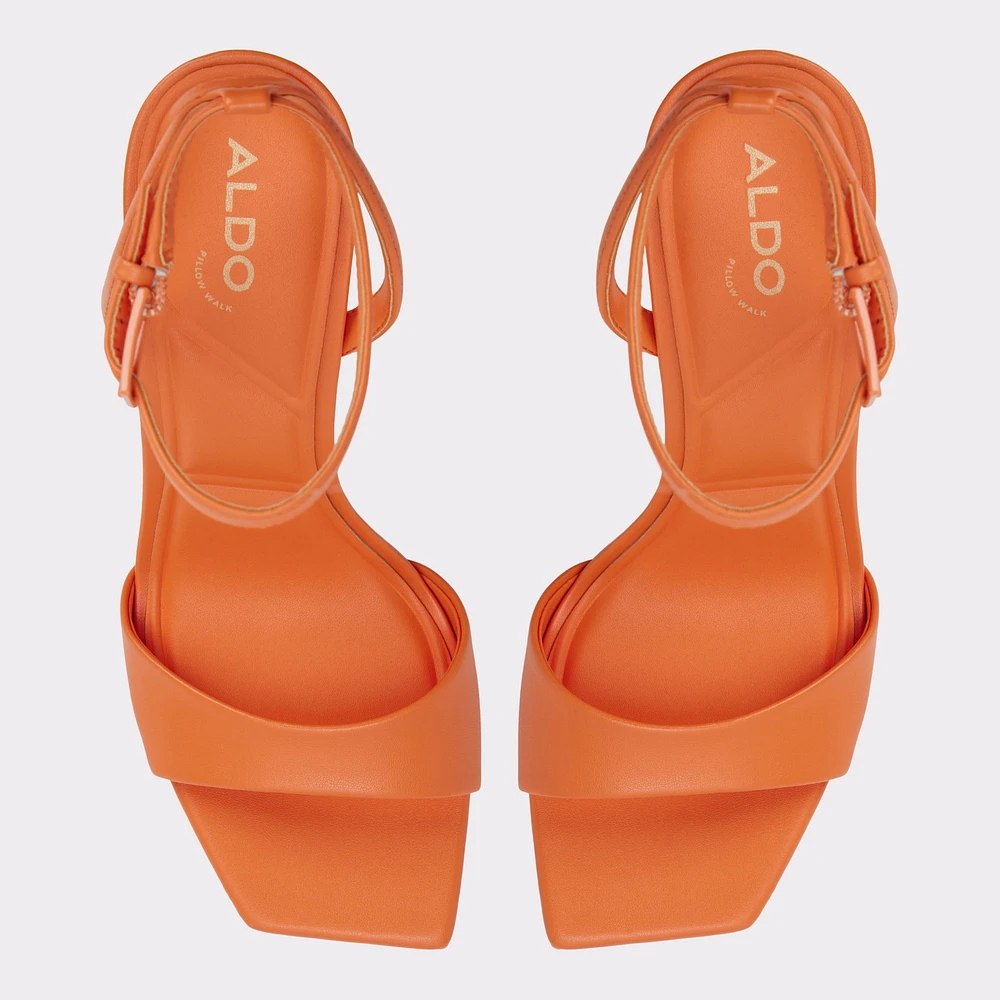 Illustrious Medium Orange Women's Strappy Heels | ALDO Canada