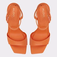Illustrious Medium Orange Women's Strappy Heels | ALDO Canada