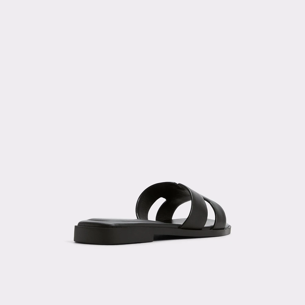 Itsandal Black Women's Flat Sandals | ALDO Canada