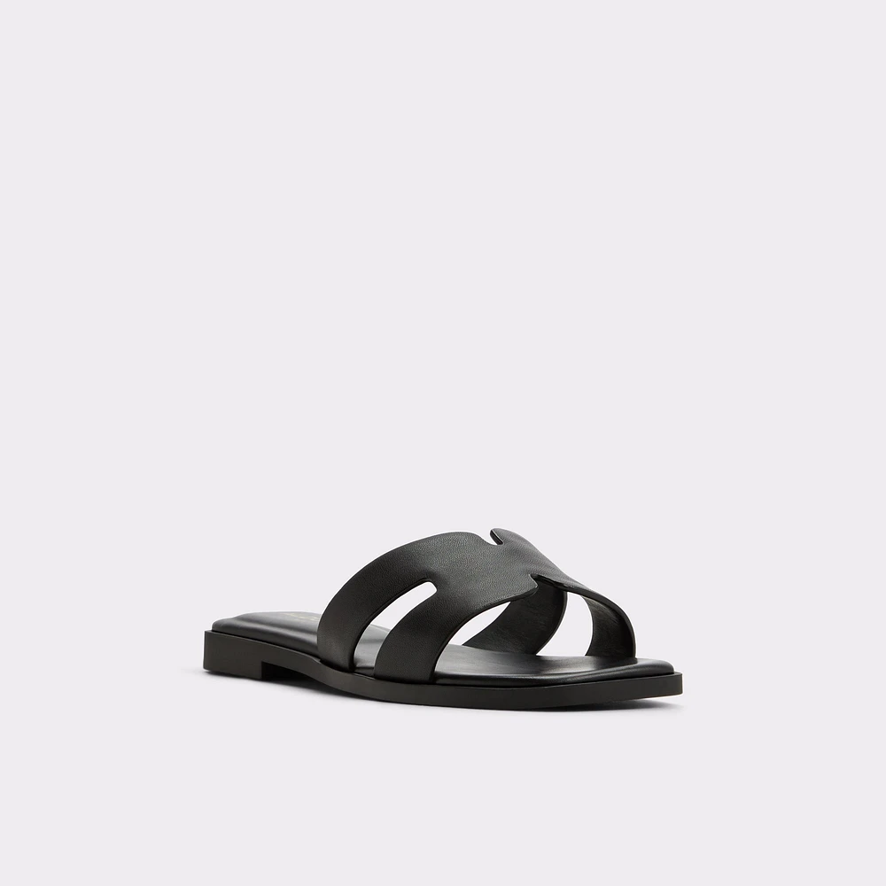 Itsandal Black Women's Flat Sandals | ALDO Canada