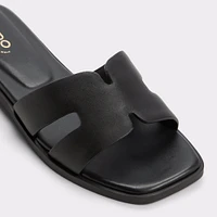 Itsandal Black Women's Flat Sandals | ALDO Canada