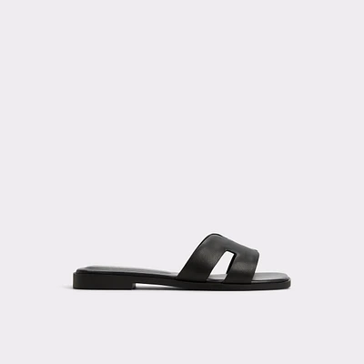 Itsandal Black Women's Flat Sandals | ALDO Canada