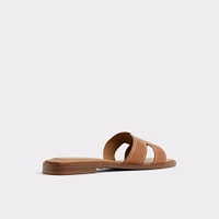 Itsandal Medium Brown Women's Flat Sandals | ALDO Canada