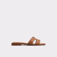 Itsandal Medium Brown Women's Flat Sandals | ALDO Canada