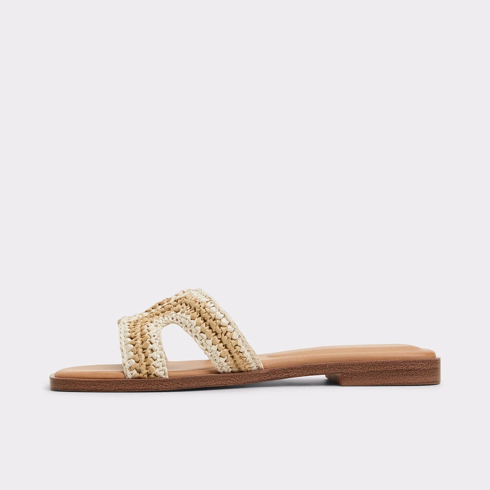 Itsandal Beige Women's Flat Sandals | ALDO Canada