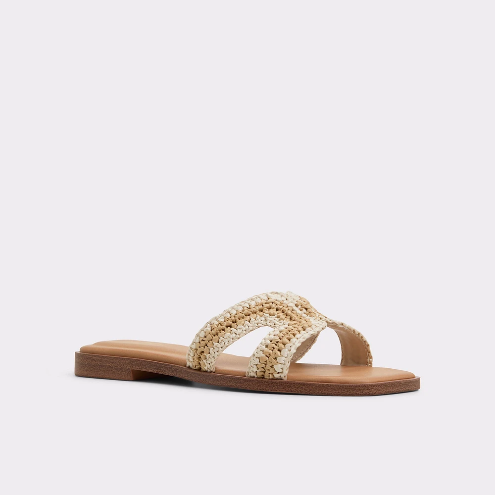 Itsandal Beige Women's Flat Sandals | ALDO Canada