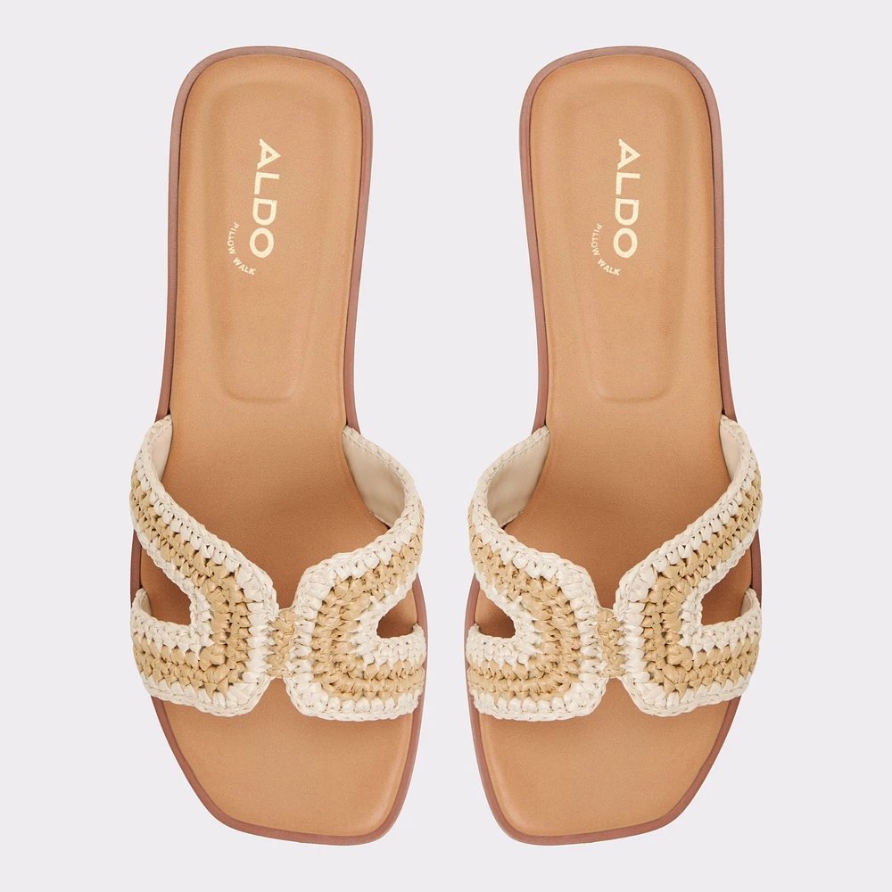 Itsandal Beige Women's Flat Sandals | ALDO Canada