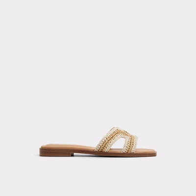 Itsandal Beige Women's Flat Sandals | ALDO Canada