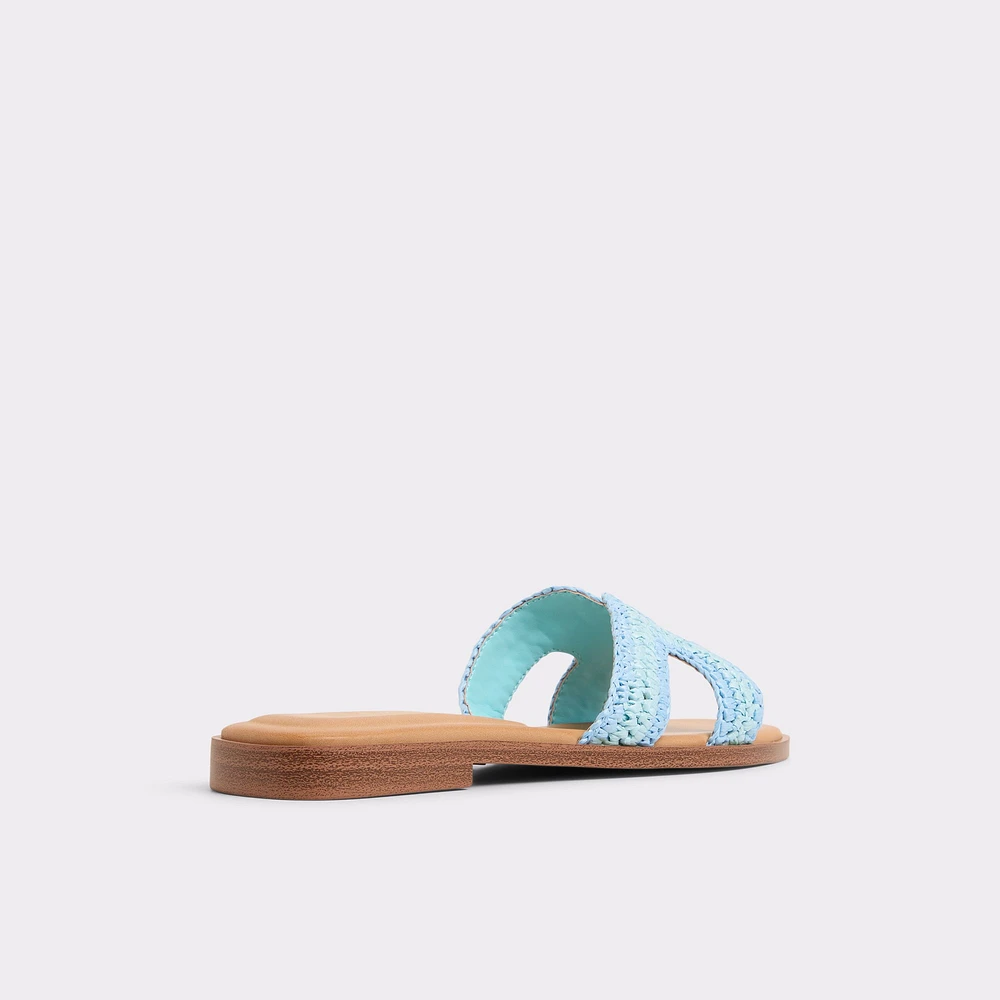Itsandal Blue Combo Women's Flat Sandals | ALDO Canada