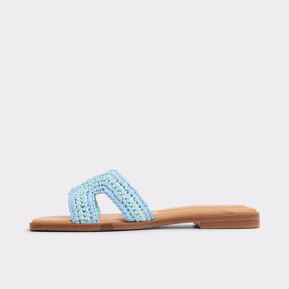 Itsandal Blue Combo Women's Flat Sandals | ALDO Canada