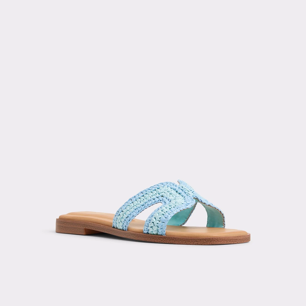 Itsandal Blue Combo Women's Flat Sandals | ALDO Canada