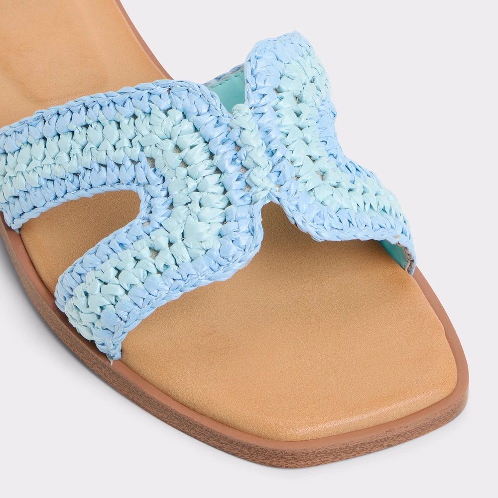 Itsandal Blue Combo Women's Flat Sandals | ALDO Canada