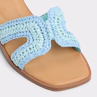 Itsandal Blue Combo Women's Flat Sandals | ALDO Canada
