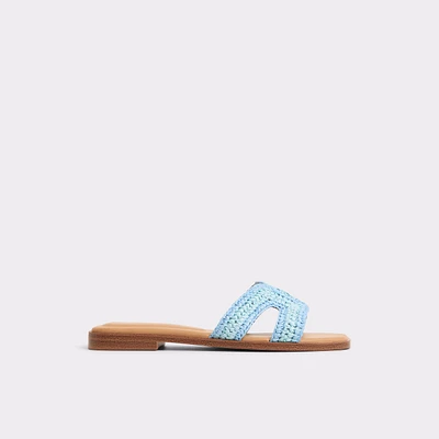 Itsandal Blue Combo Women's Flat Sandals | ALDO Canada