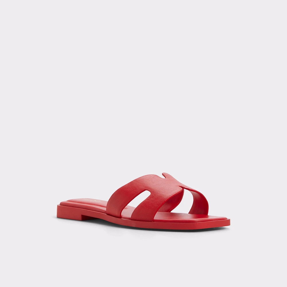 Itsandal Bright Red Women's Flat Sandals | ALDO Canada
