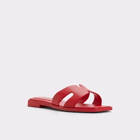 Itsandal Bright Red Women's Flat Sandals | ALDO Canada