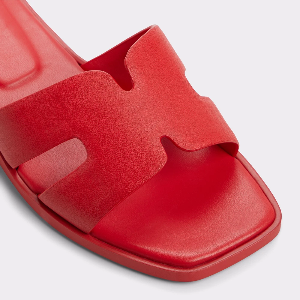 Itsandal Bright Red Women's Flat Sandals | ALDO Canada