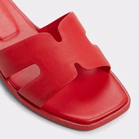 Itsandal Bright Red Women's Flat Sandals | ALDO Canada
